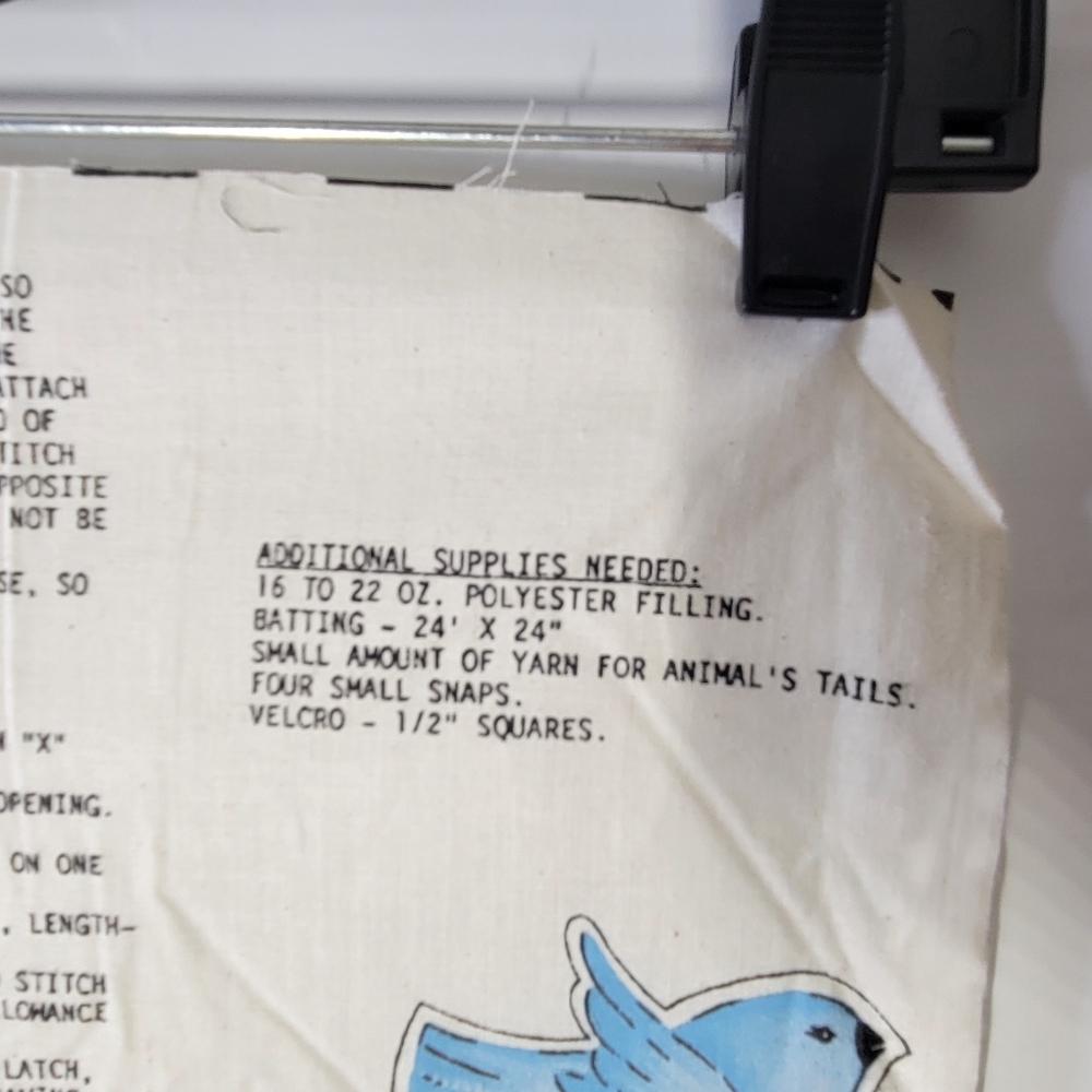 Springs Industries Noahs Ark Cut and Sew Panel With Animals New - Picture 11 of 16